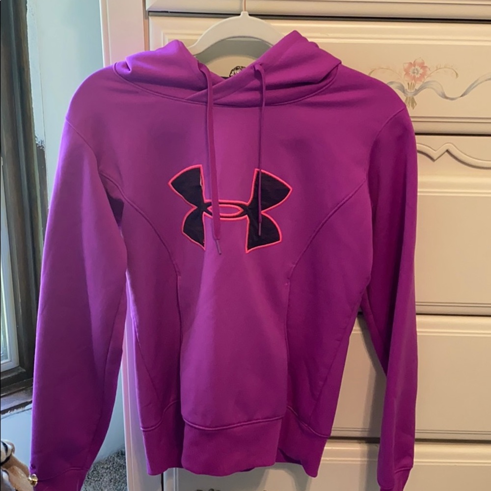 Under Armour purple hoodie